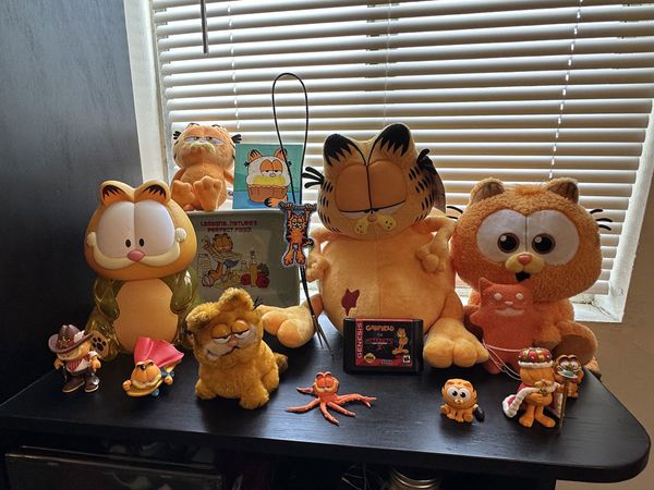 Select items from Joey Clift's Garfield memorabilia