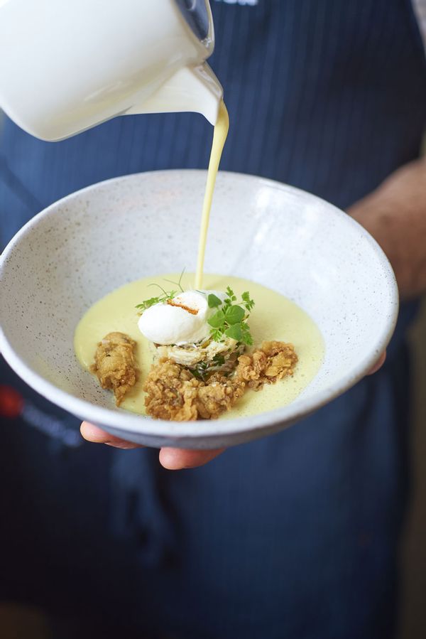 Corn and coconut soup, Seabird