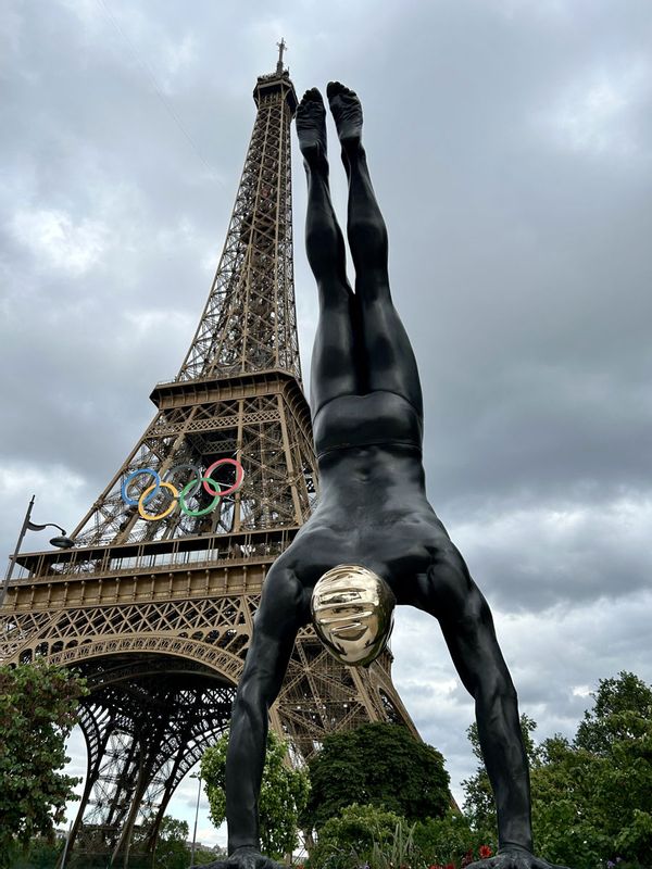 The Diver statue Greg Louganis