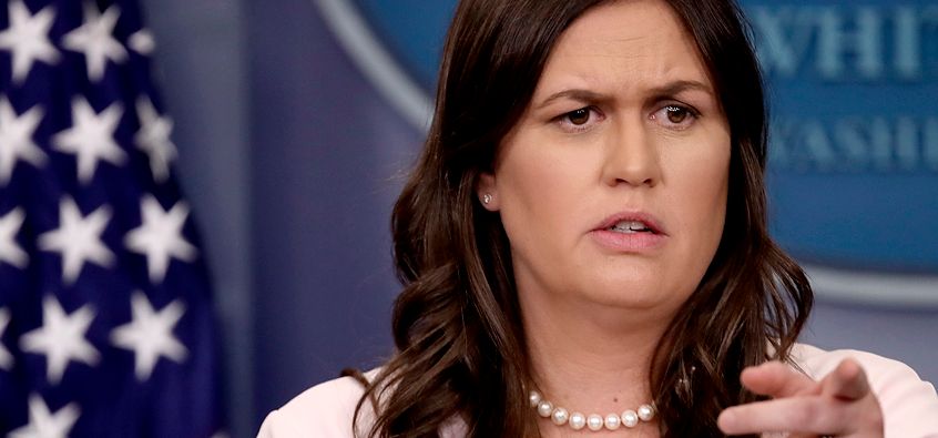 Sarah Huckabee Sanders blasted for lying: “There’s no question that she ...