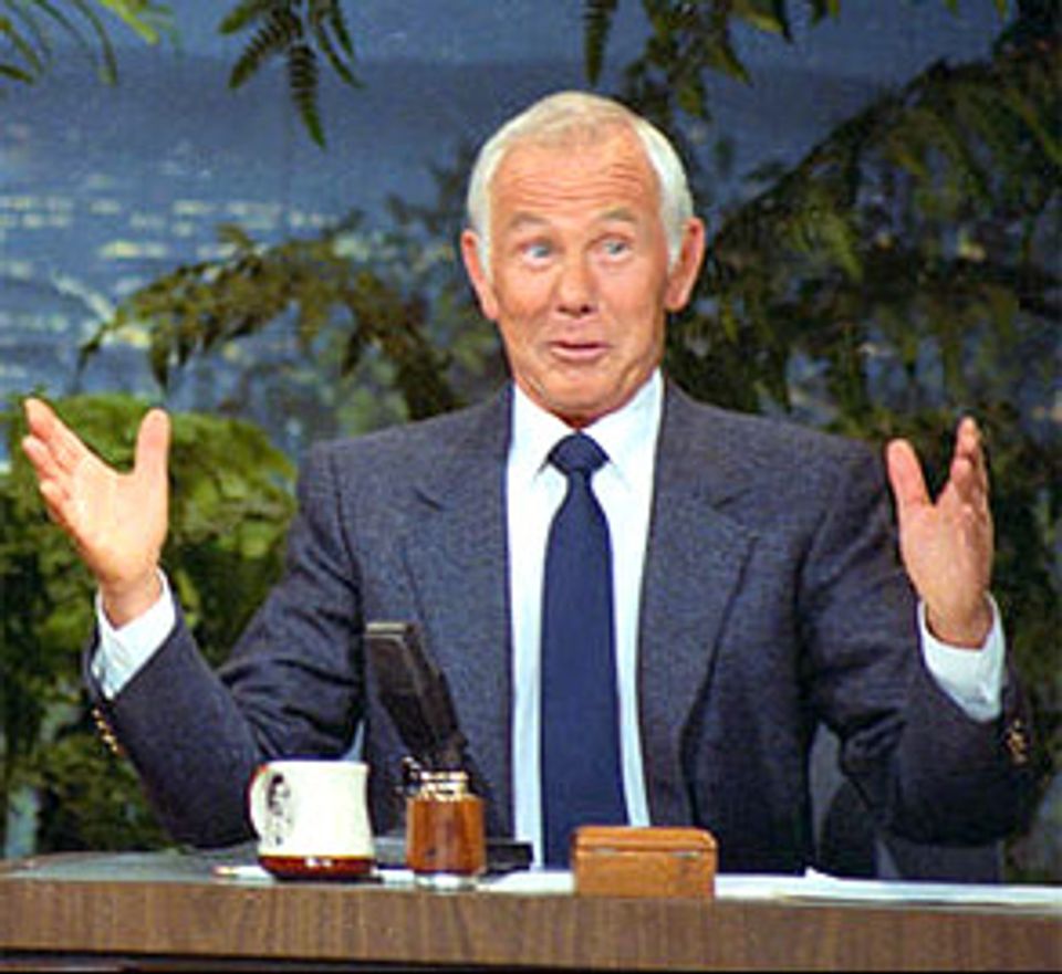 Johnny Carson Salon Com