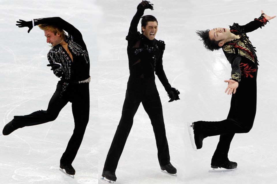 Men figure skaters bedazzle the world!