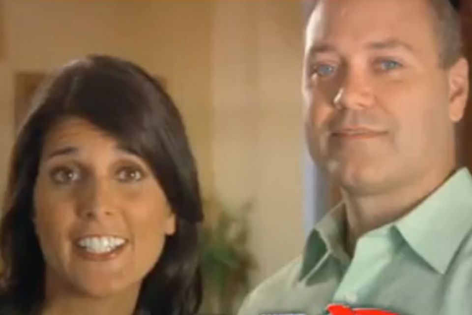 Nikki Haley Places Loving Husband In Ad