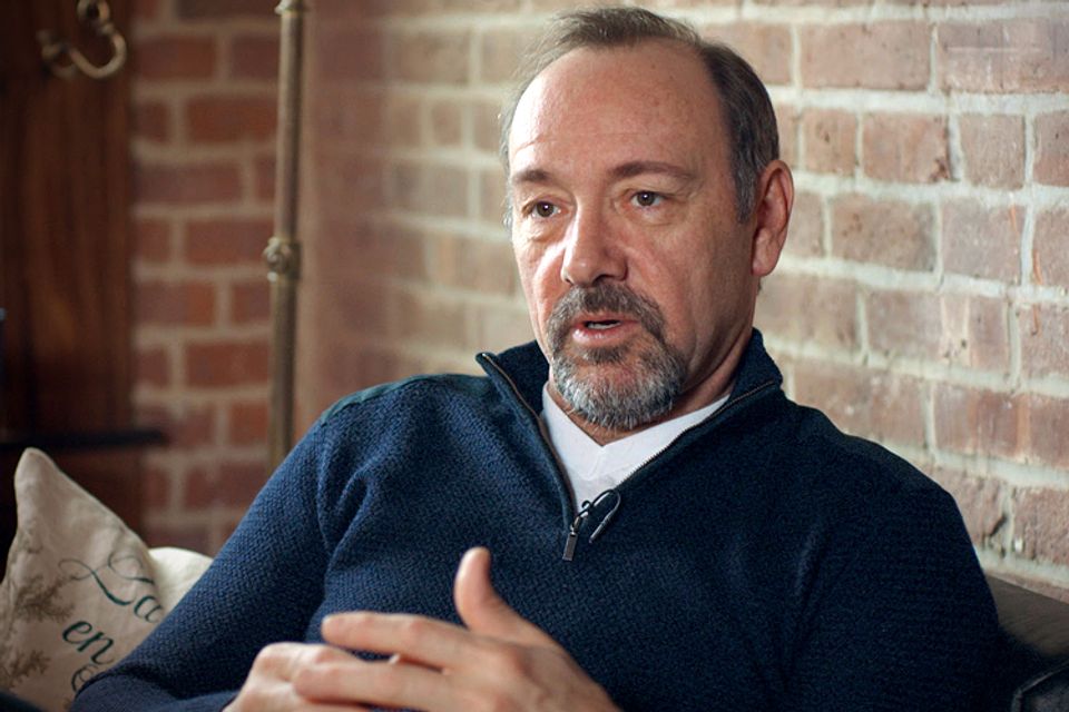 "It's nice to be in control" Kevin Spacey is not tired of playing