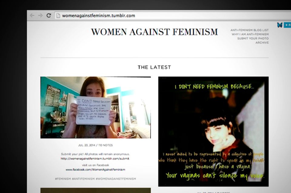 Hey, "women Against Feminism": Feminism Still Has Your Back So You're ...