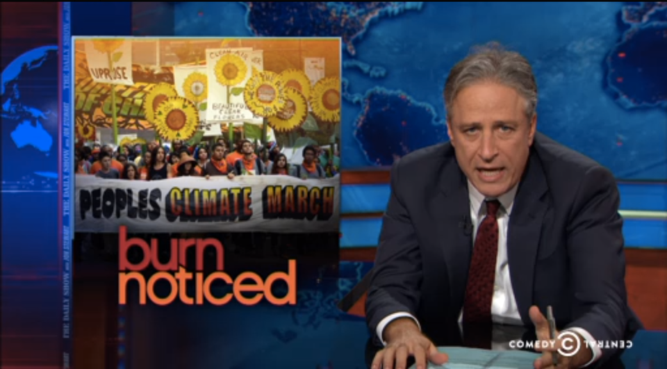 Mustsee morning clip Jon Stewart gloriously schools GOP on climate