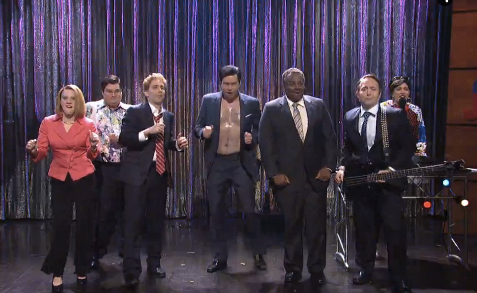 "Wouldn't it be fun to watch all these guys lose to Jeb Bush?" "SNL