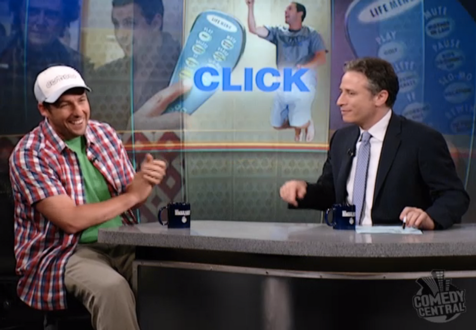 "Daily Show" classics Jon Stewart told Adam Sandler what everyone was