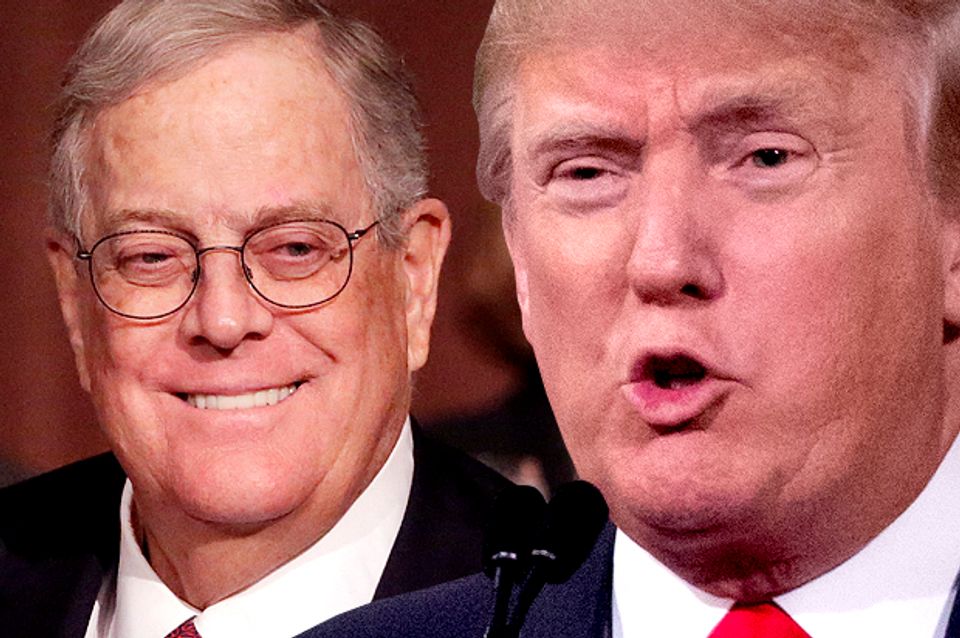 Donald Trump Is Too Terrifying For The GOP: Even The Koch Brothers ...