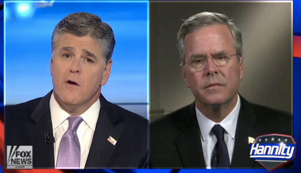 Jeb Bush follows Fox News' advice: He blames Bill Clinton, not Dubya ...