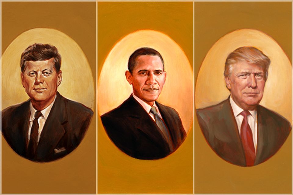 The presidential portrait power list: Ranking the past 20 presidents' C