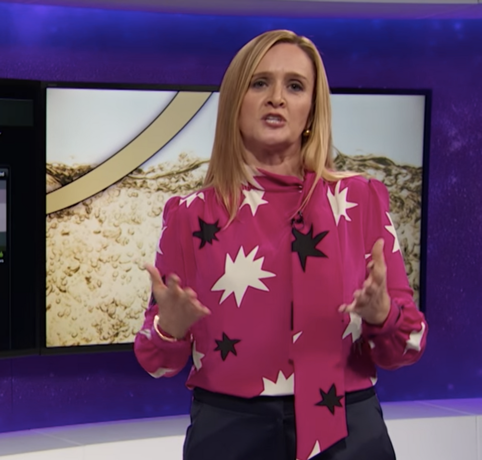 Watch Samantha Bee Tackles Comedy Christmas Over Leaked Dossier 