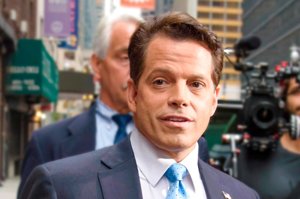 Anthony Scaramucci, on CNN, defends Trump calling Elizabeth Warren ...