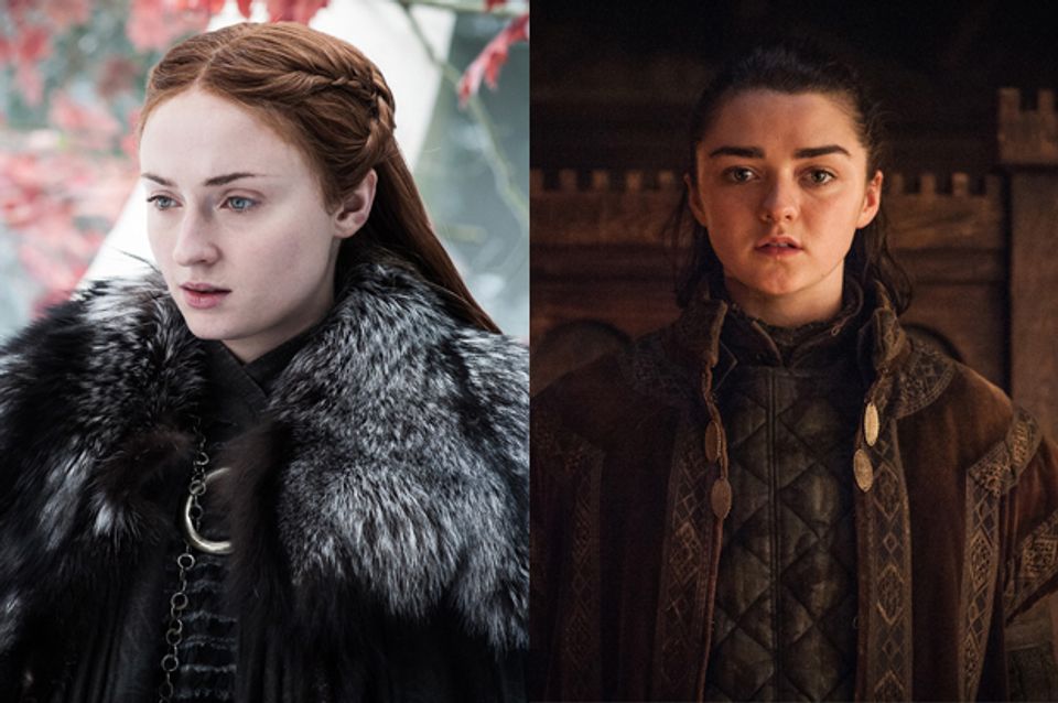 Arya versus Sansa, the other battlefront on 