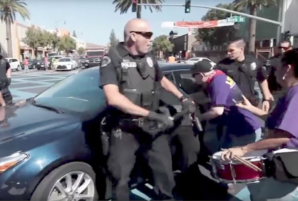 Driver Plows Into Pro Immigration Protesters In Orange County