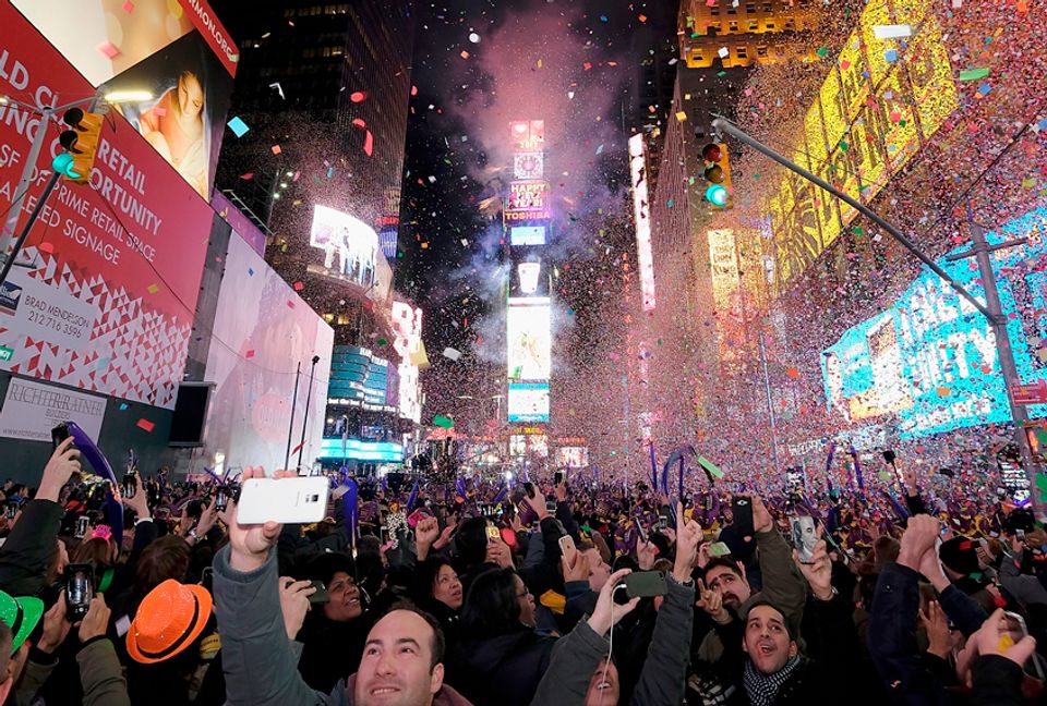 Why does Times Square drop a ball on New Year's Eve?