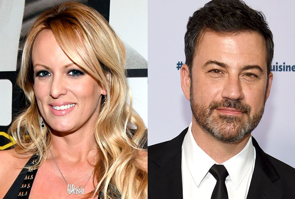 Jimmy Kimmel snags Stormy Daniels for postState of the Union interview