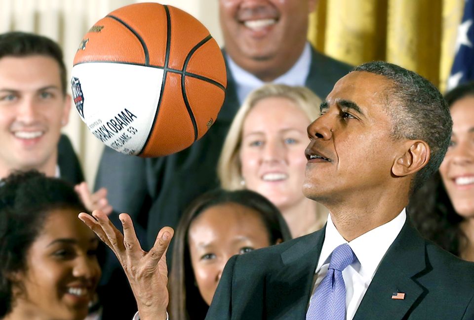 President Obama reveals his March Madness bracket