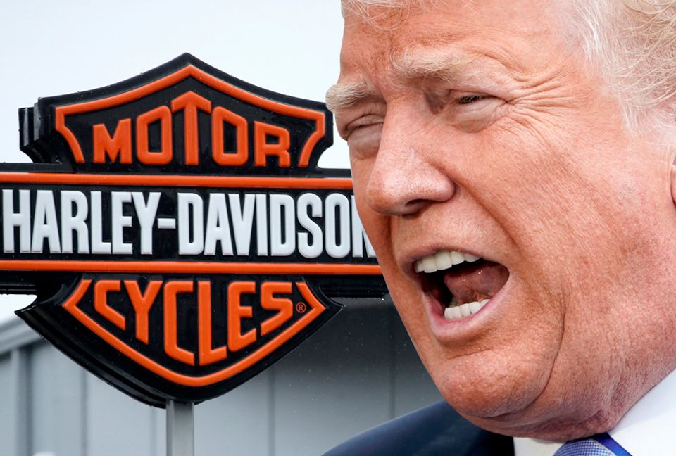 Harley Davidson sales suffer worst decline in 8 years following Trump's