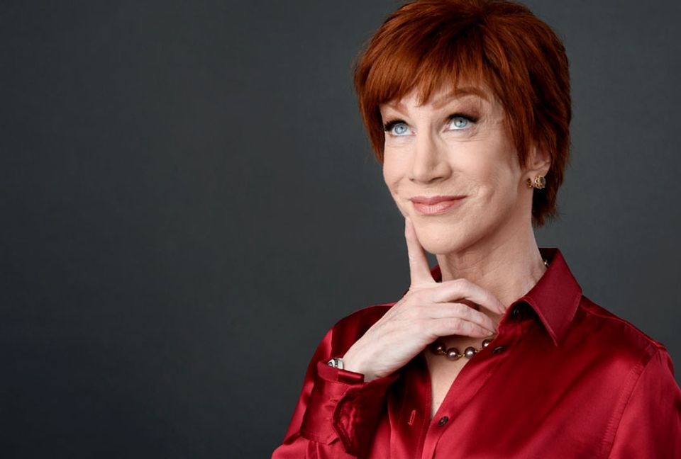 Kathy Griffin is used to the death threats now. And she's not backing