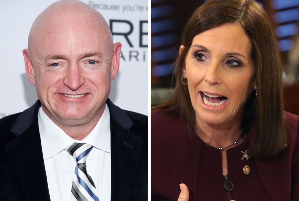 Mark Kelly Tops Martha Mcsally In New Poll Could Arizona Soon Have Two