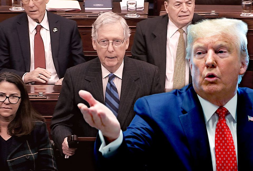 Trump's Final Impeachment Strategy: Throw Mitch McConnell Under The Bus ...