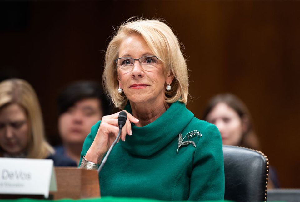 ACLU sues Betsy DeVos over “reprehensible” new sexual assault rules ...