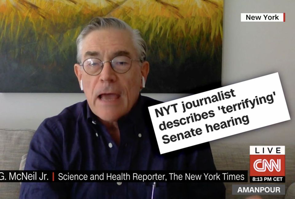 Show Me A Hero New York Times Health Reporter Donald McNeil Has