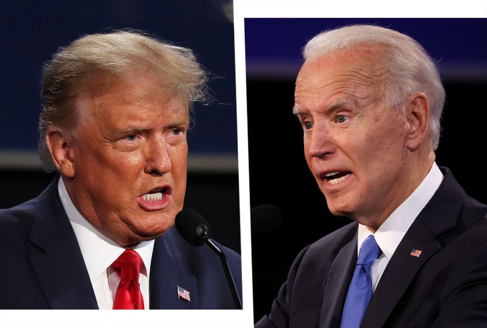 Stars of the final presidential debate: Biden laughing at Trump's BS ...