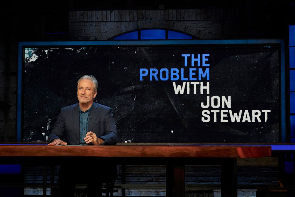 The problem with the problem with jon stewart is that it s not more