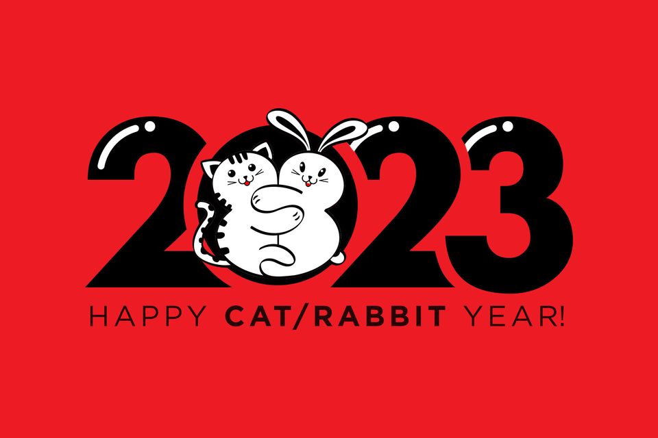 Happy Year of the Rabbit! Or is it the Year of the Cat? Well, it