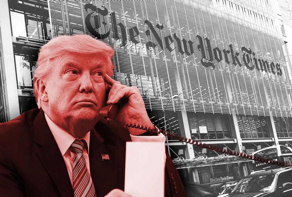 Trump Ordered To Pay Hefty Sum For New York Times' Legal Fees | Salon.com