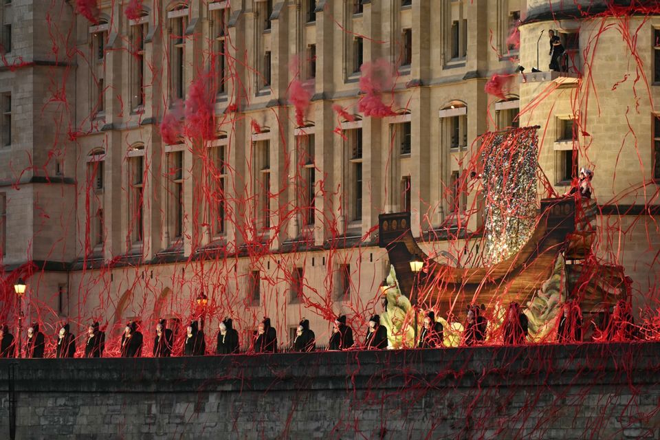 So Metal Headless Marie Antoinette Steals The Show At Paris Olympics   Olympics Opening Ceremony 2162921583jpg 